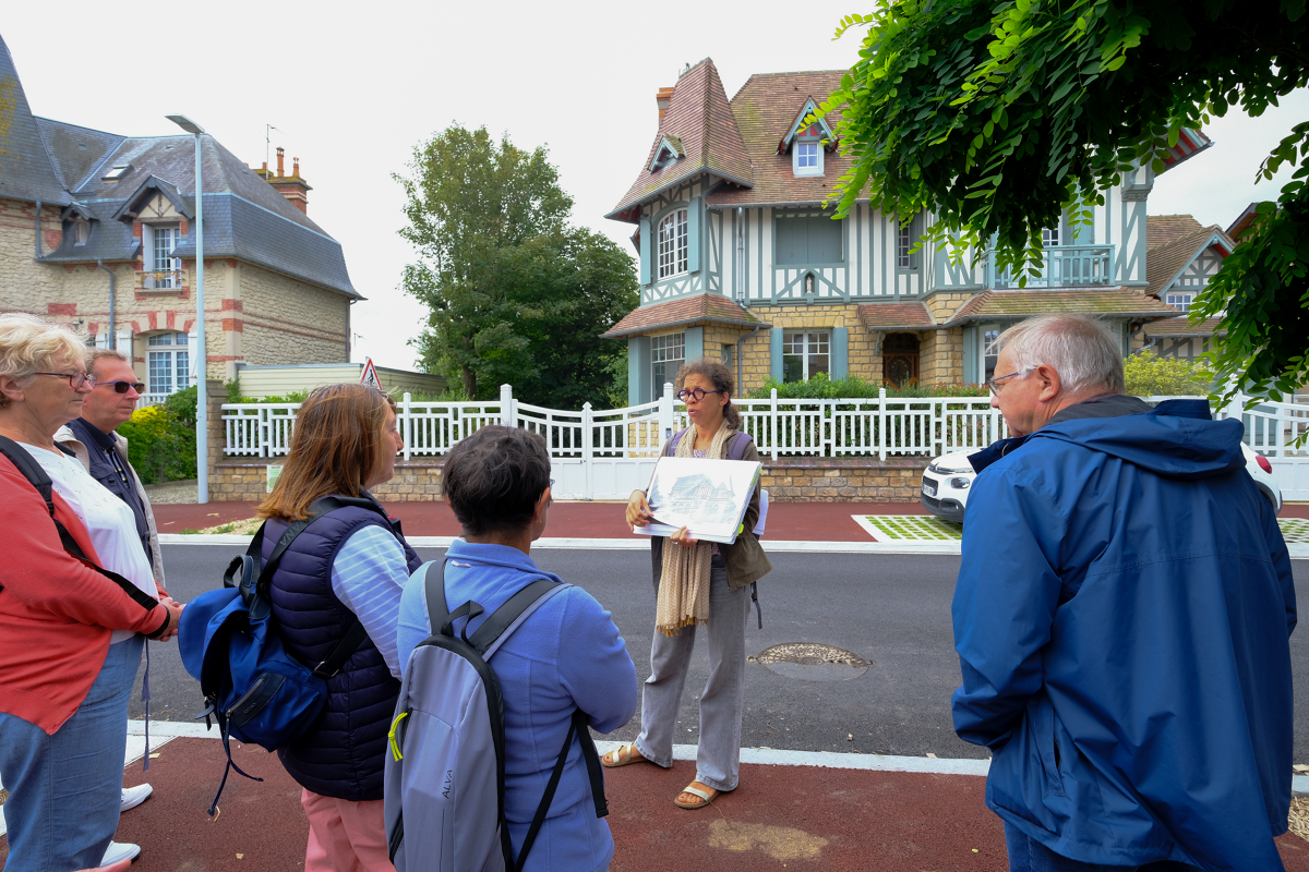 Visite commentée Riva-Bella la perle de la Côte de Nacre