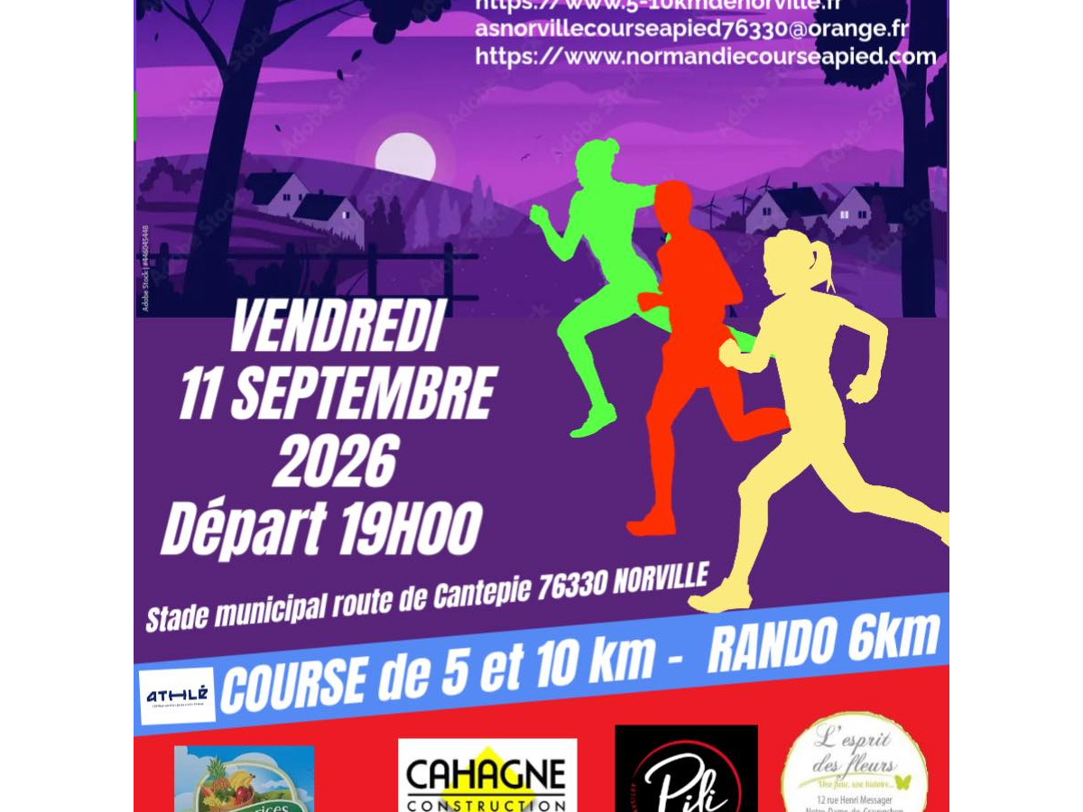 5 & 10 km de Norville