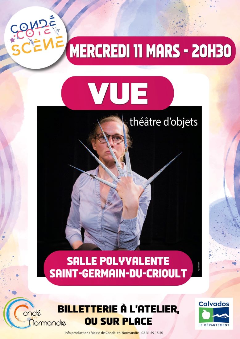 Condé Côté Scène 2025-2026 : "Vue", théatre d'objets