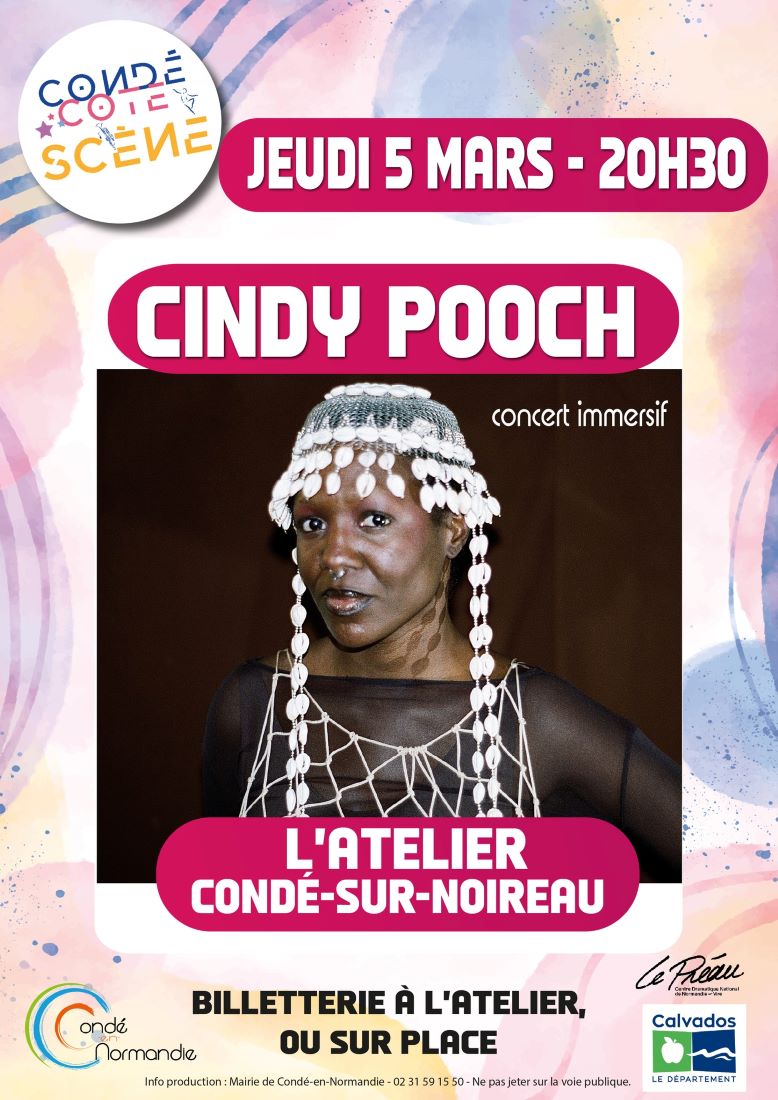 Condé Côté Scène 2025-2026 : Cindy Pooch