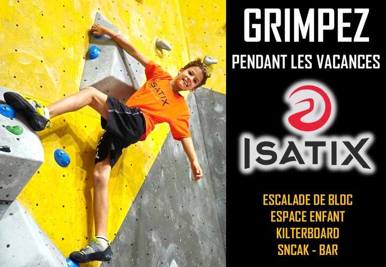Stage escalade de Bloc pour les 6/12 ans