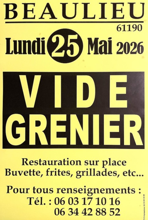 Vide Grenier de Beaulieu