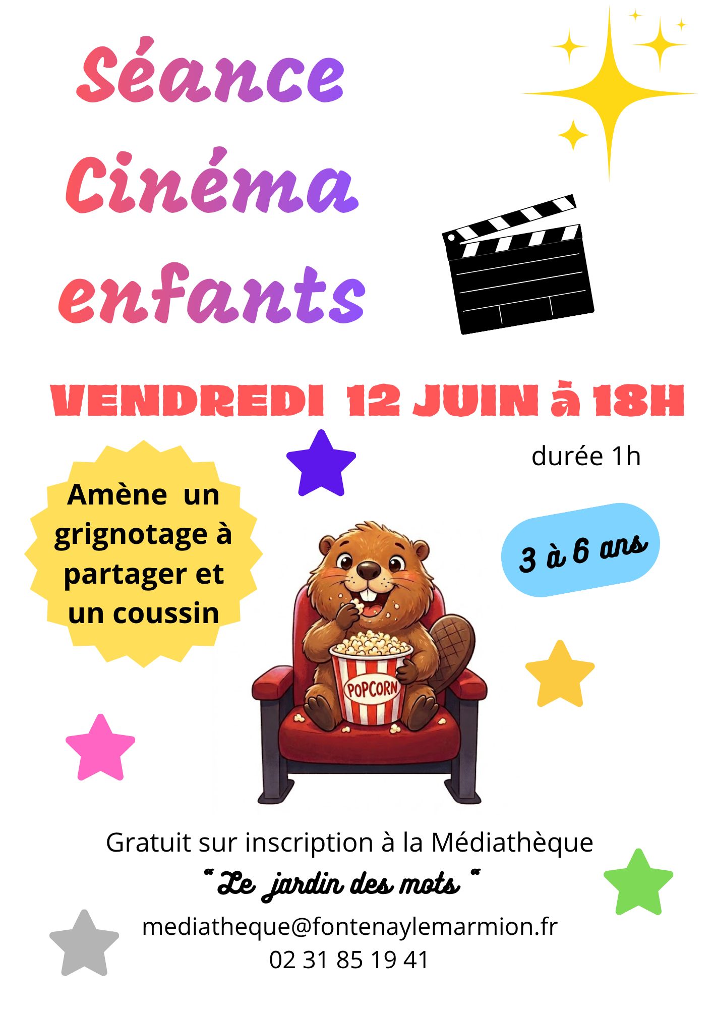 Séance Cinéma Enfants