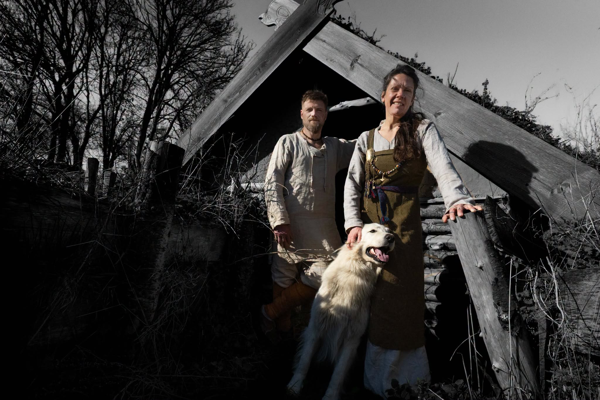 Med in Cropton : un campement d'artisanats vikings