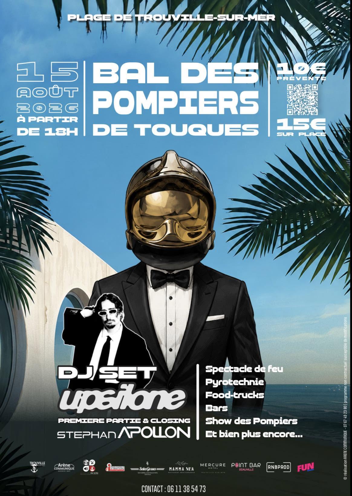 Bal des sapeurs-pompiers de Touques 2026
