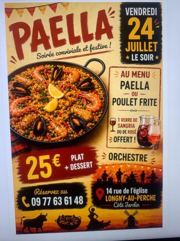 Soirée Paëlla