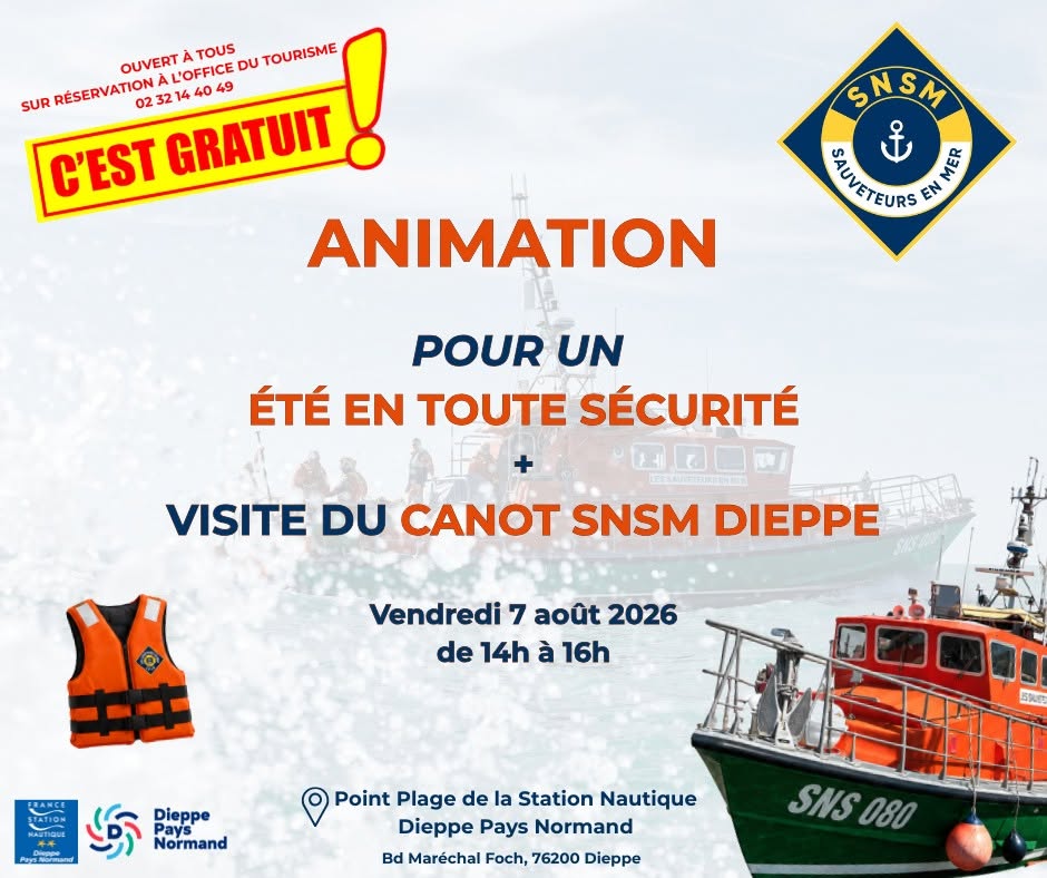 [Animation] Visite du canot de la SNSM