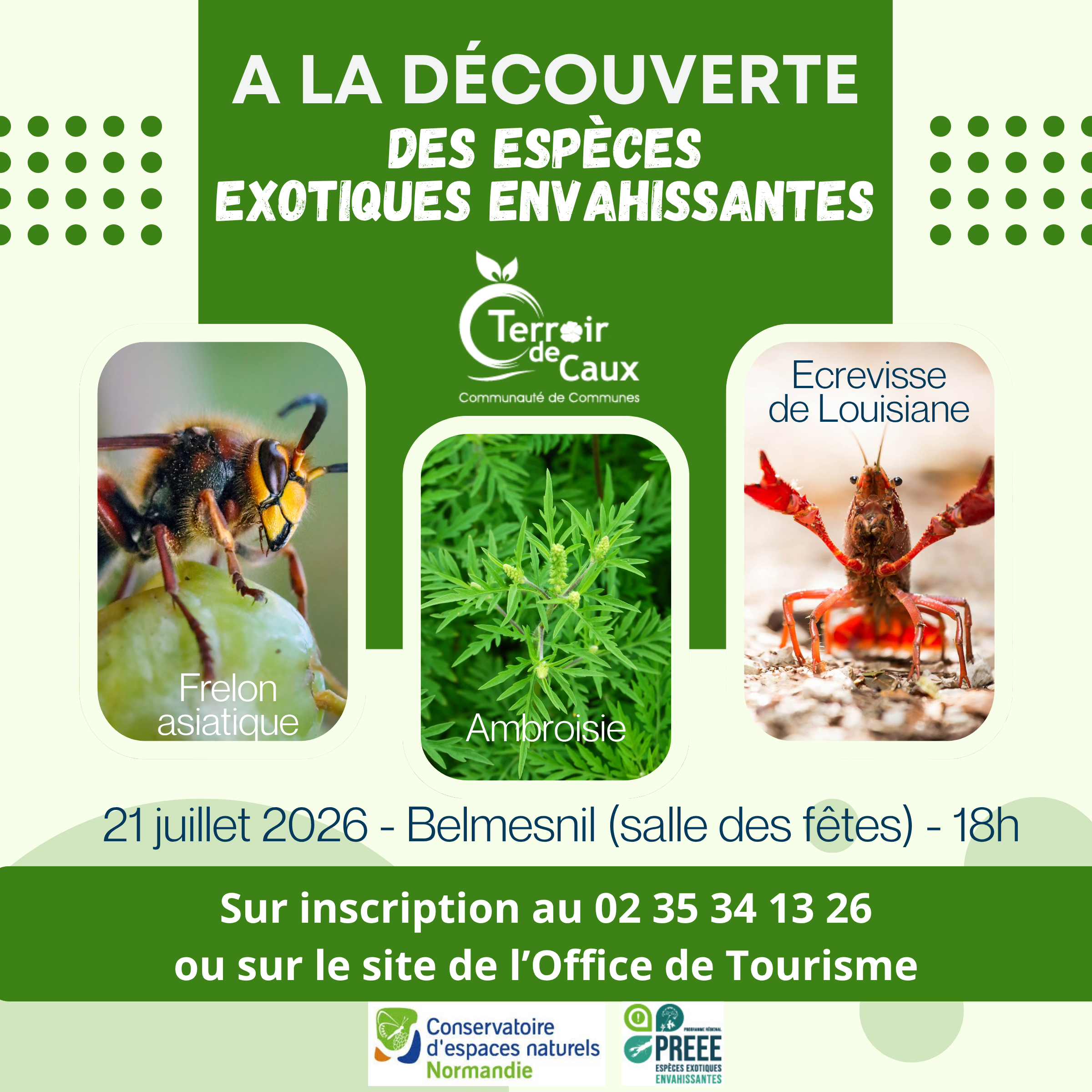 Atelier d'échanges sur les espèces exotiques envahissantes