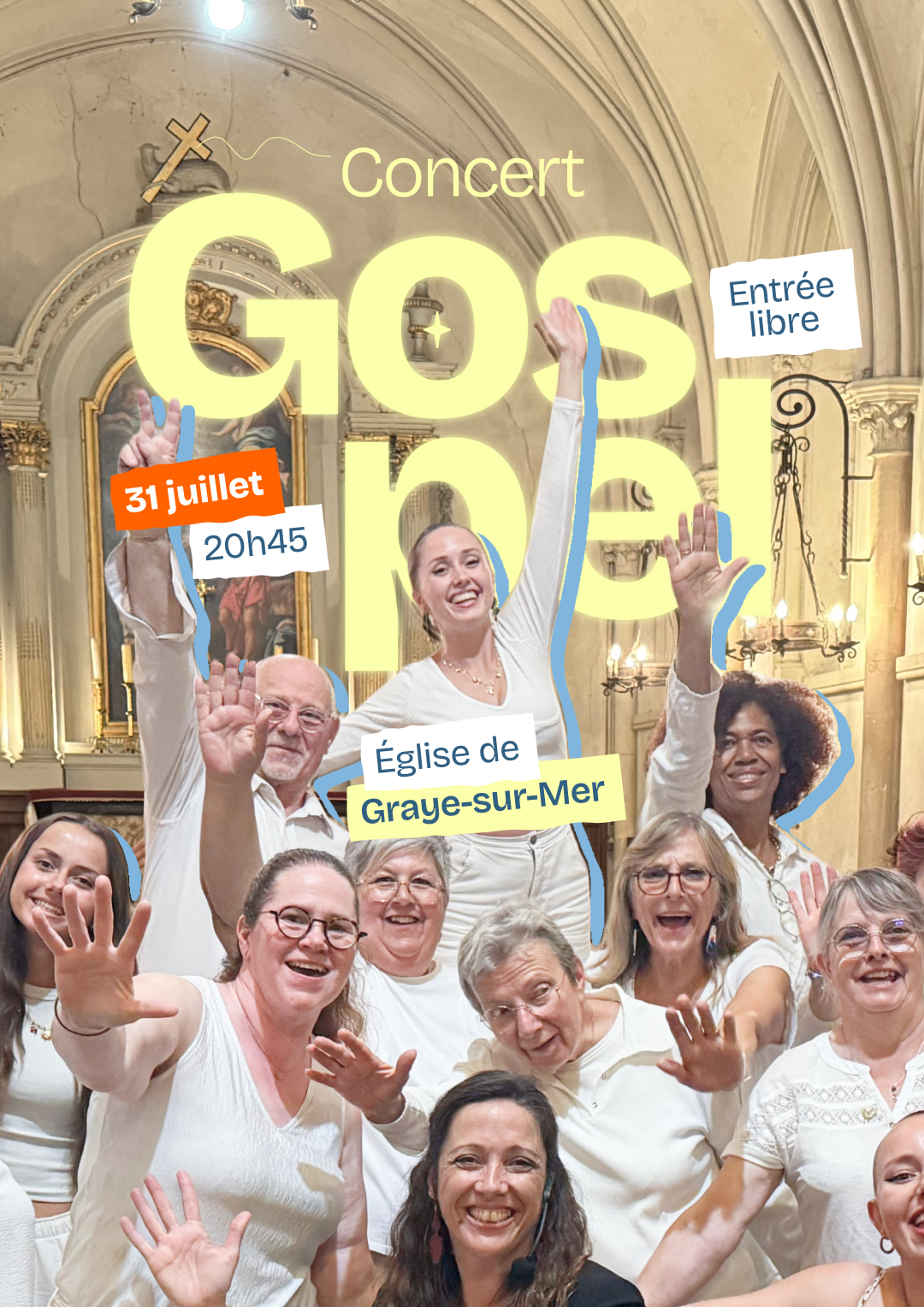 Concert Gospel - Graye-Sur-Mer -