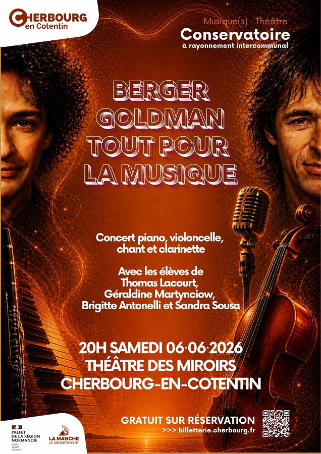 Soirée musicale autour de Michel Berger & Jean-Jacques Goldman — visuel événement