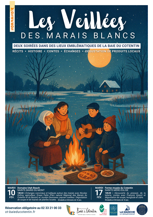 Veillée des marais blancs, une immersion dans une ferme d’avant-guerre autour d’une soirée contée