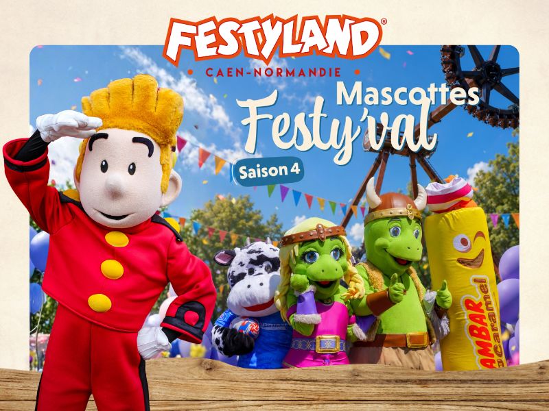 MASCOTTES FESTY'VAL À FESTYLAND