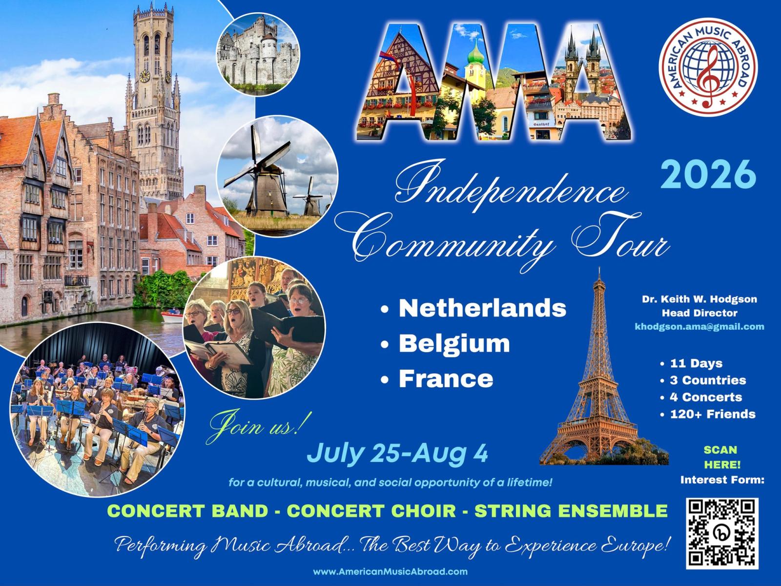 Concert commémoratif Independence Tour — visuel événement
