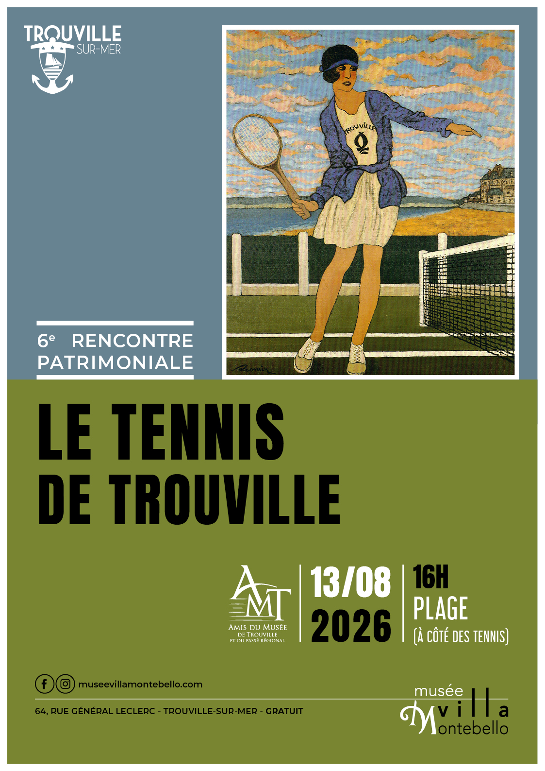 6e Rencontre patrimoniale — « Les Tennis » — Trouville-sur-Mer