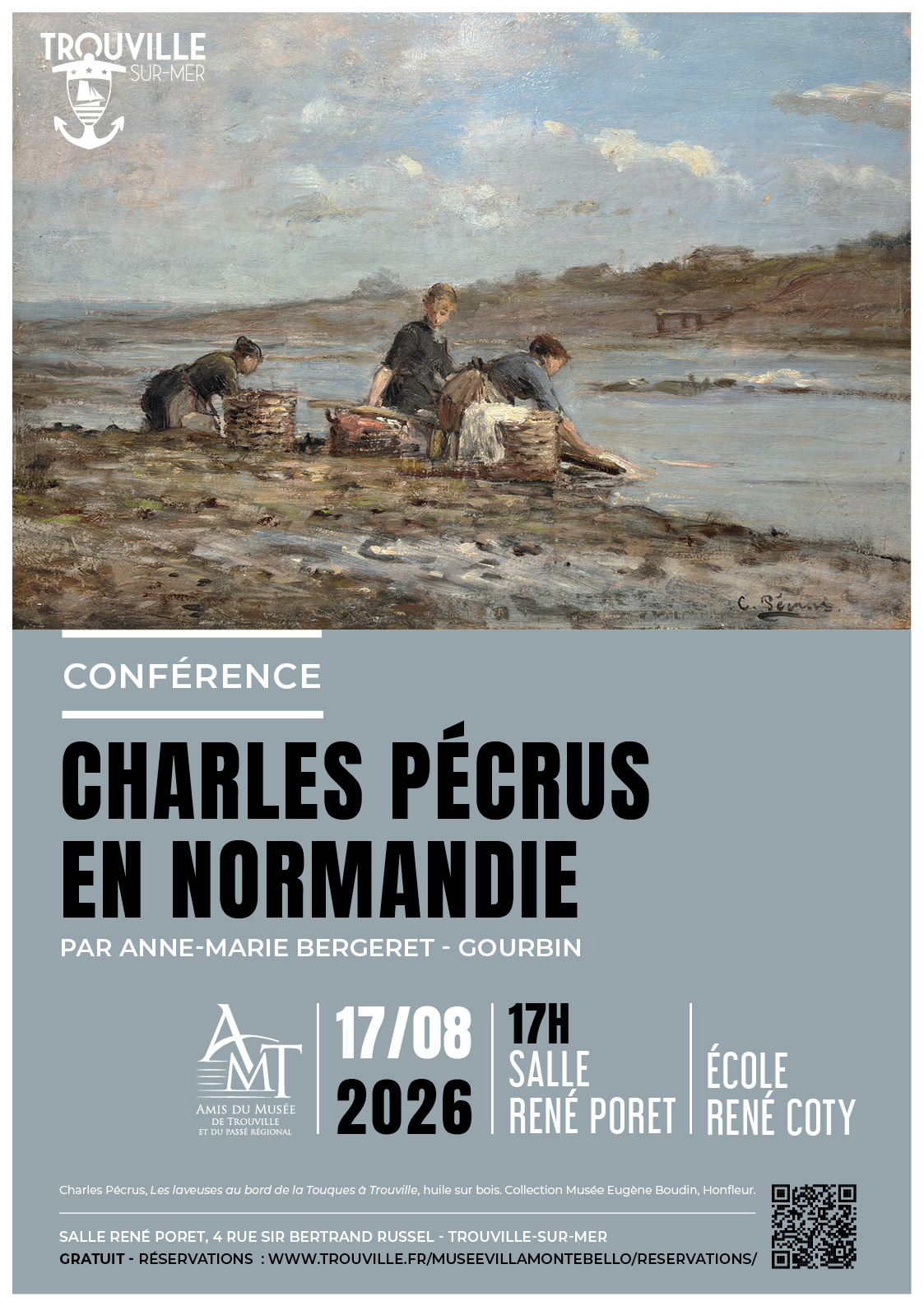 Conférence — « Charles Pécrus » — Anne-Marie Bergeret