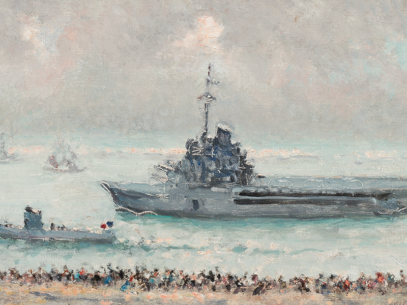 Les rencontres du musée : 250ᵉ anniversaire de la Marine Nationale - Les peintres officiels de la Marine par Annie Madet-Vache
