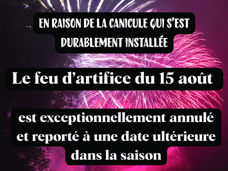 Fête du 15 août à Bagnoles de l'Orne