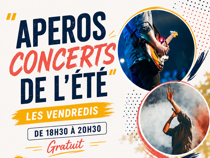 Apéros concerts de l'été à Tinchebray