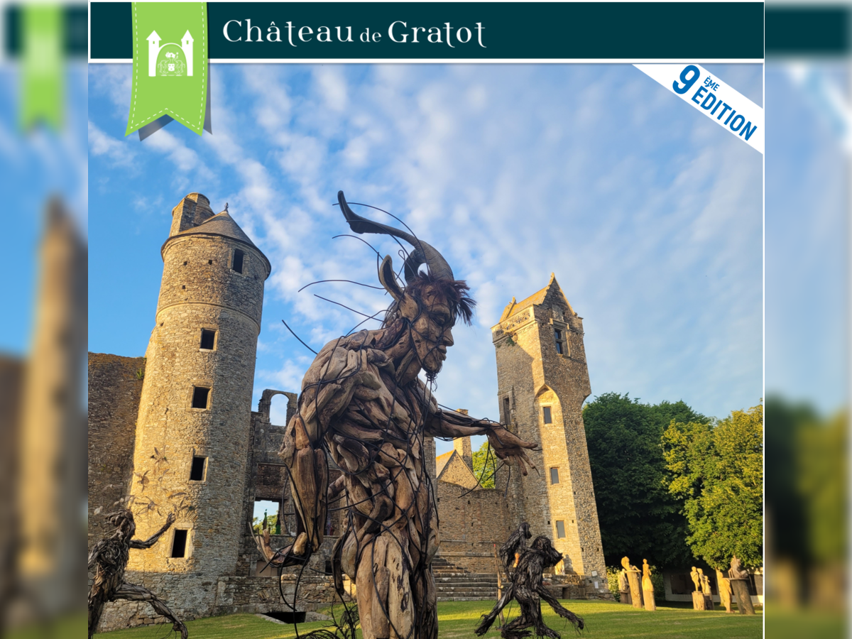 À propos de sculpture au château de Gratot