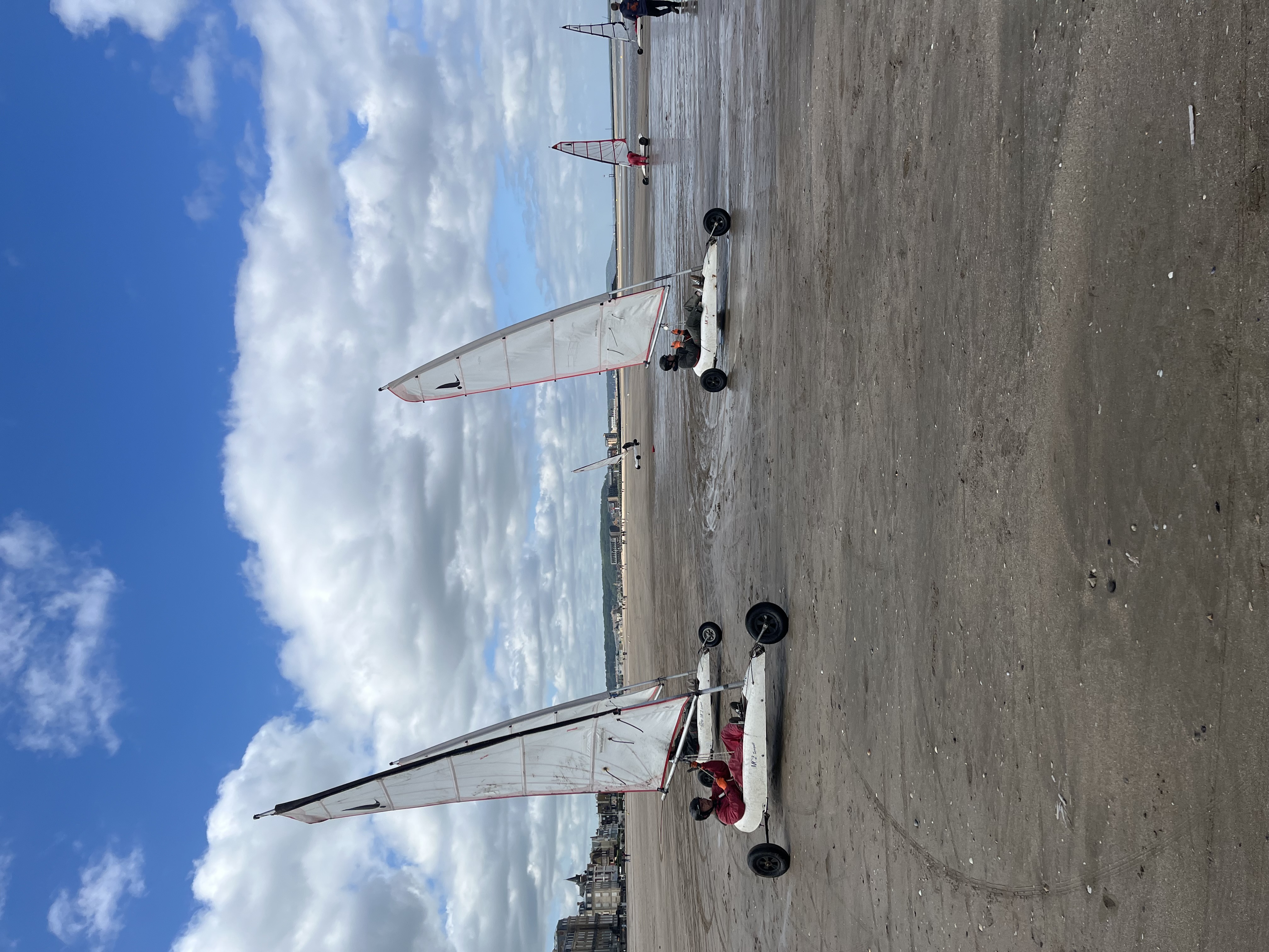 Location de char à voile avec le Club Nautique de Trouville Hennequeville CNTH