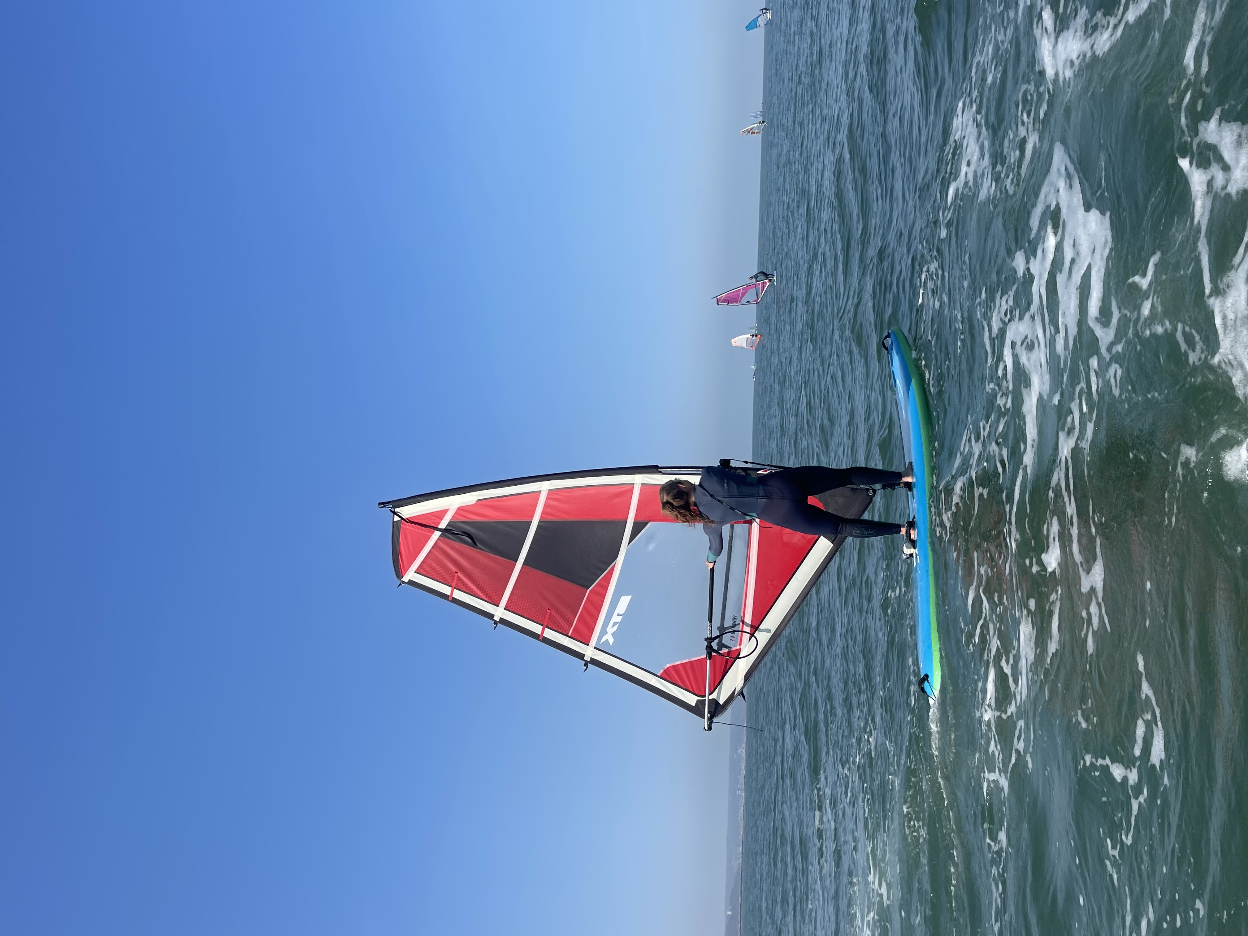Cours particulier de planche à voile avec le Club Nautique de Trouville Hennequeville CNTH