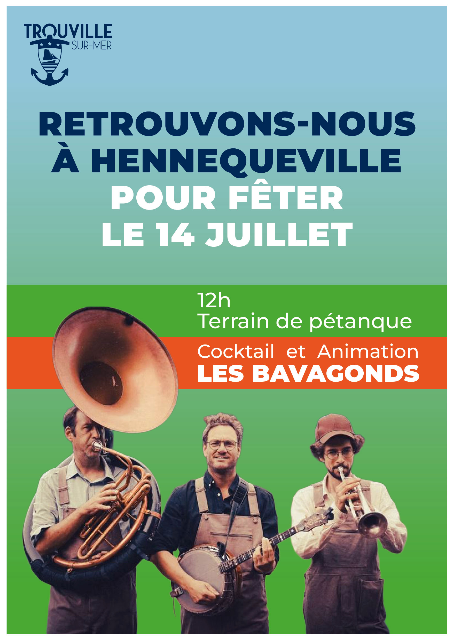 Fête du 14 juillet à Hennequeville