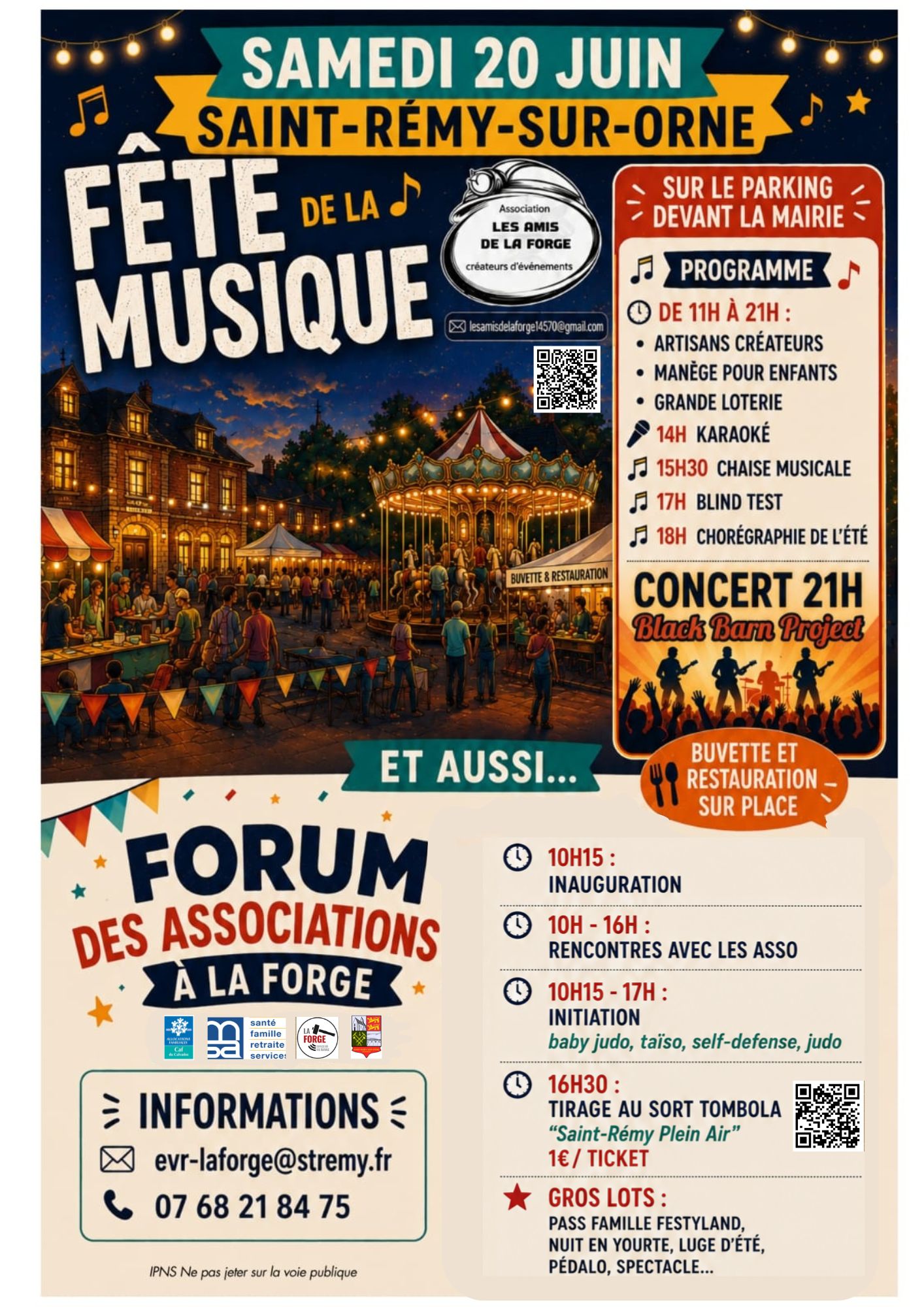 Fete de la Musique & Forum des Asso à St Rémy