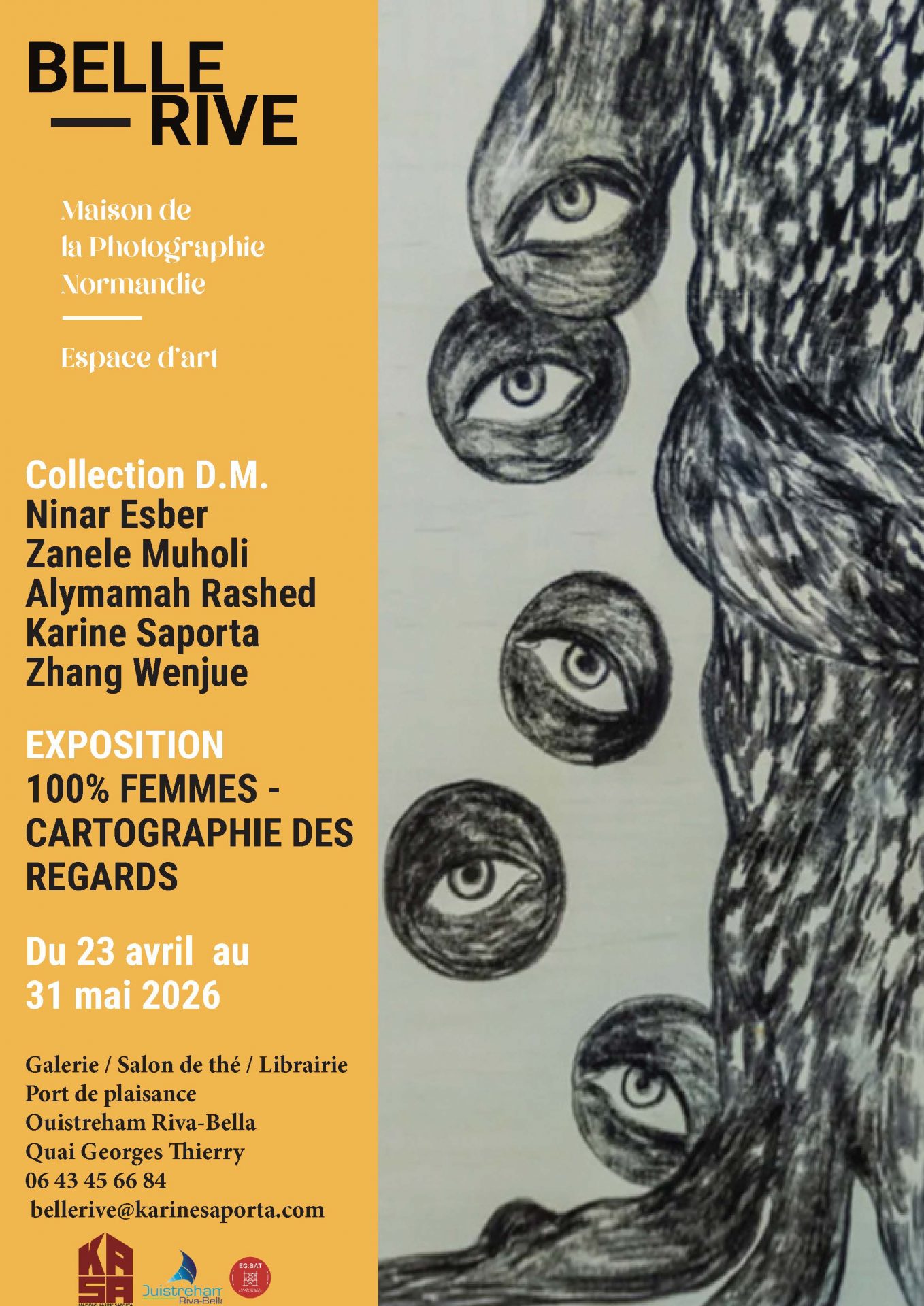 Exposition collection privée D.M. - "100% femmes cartographie des regards"