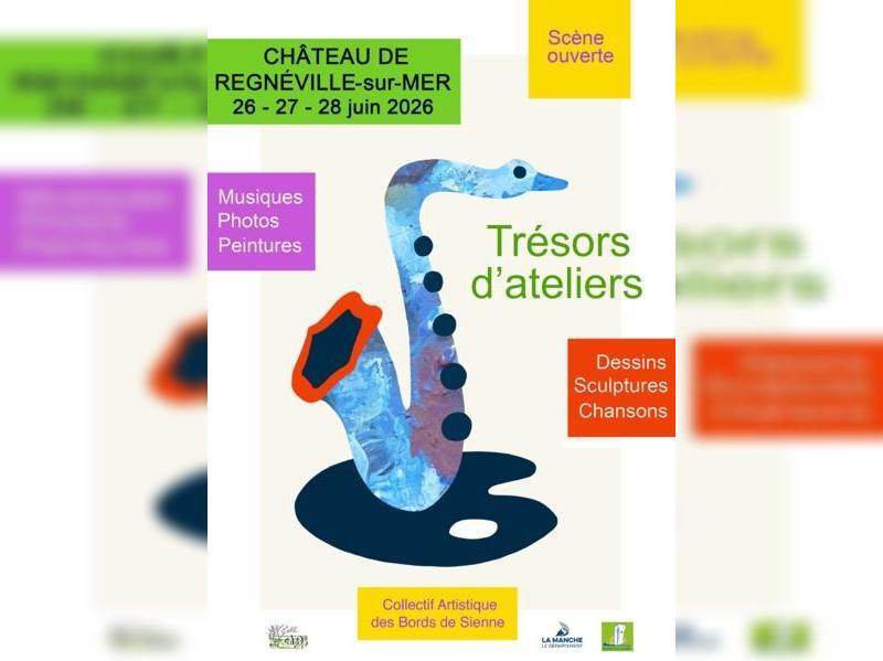 Trésors d'ateliers — visuel événement