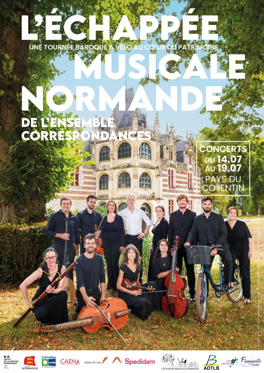 L'Échappée musicale normande : Tournée à vélo
