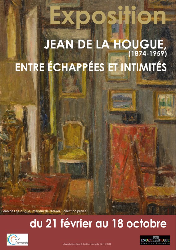 Journées du patrimoine au Musée Charles Léandre. Visite guidée de l'exposition "Jean de La Hougue (1874-1959), entre échappées et intimités"