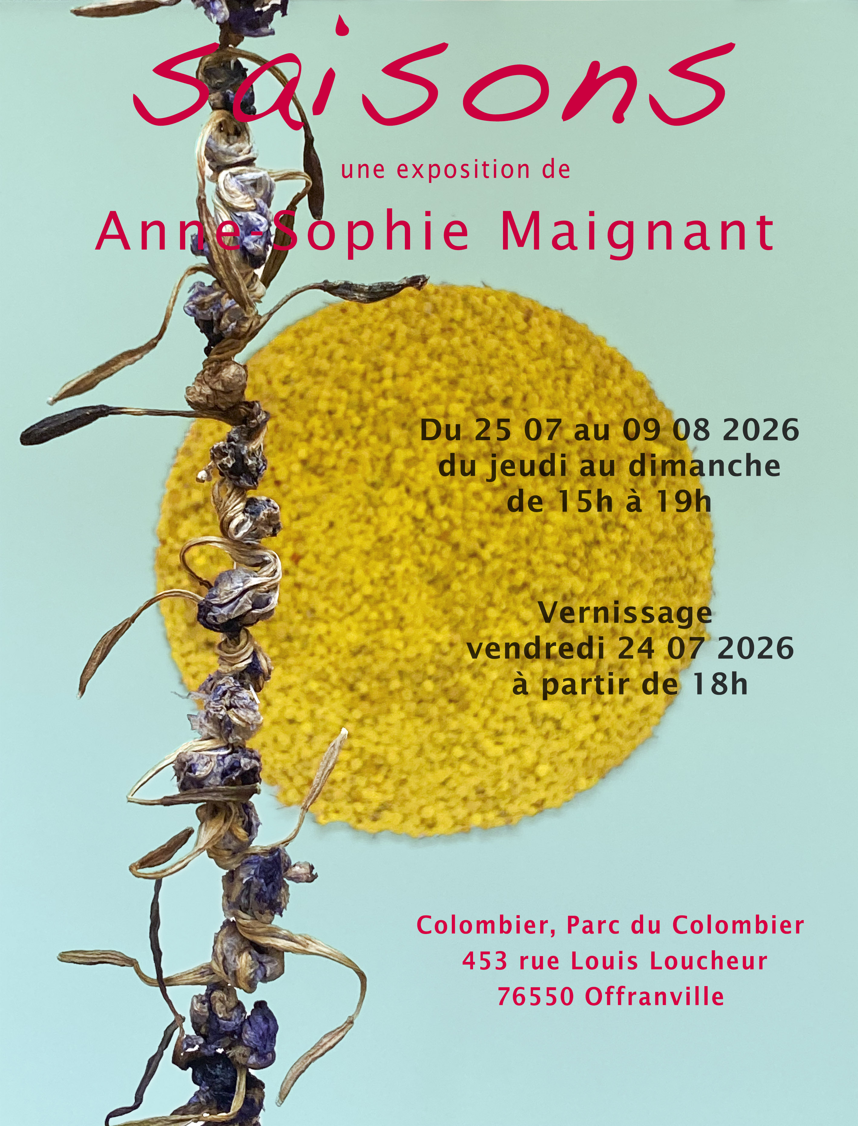 [Exposition] Anne-Sophie Maignant