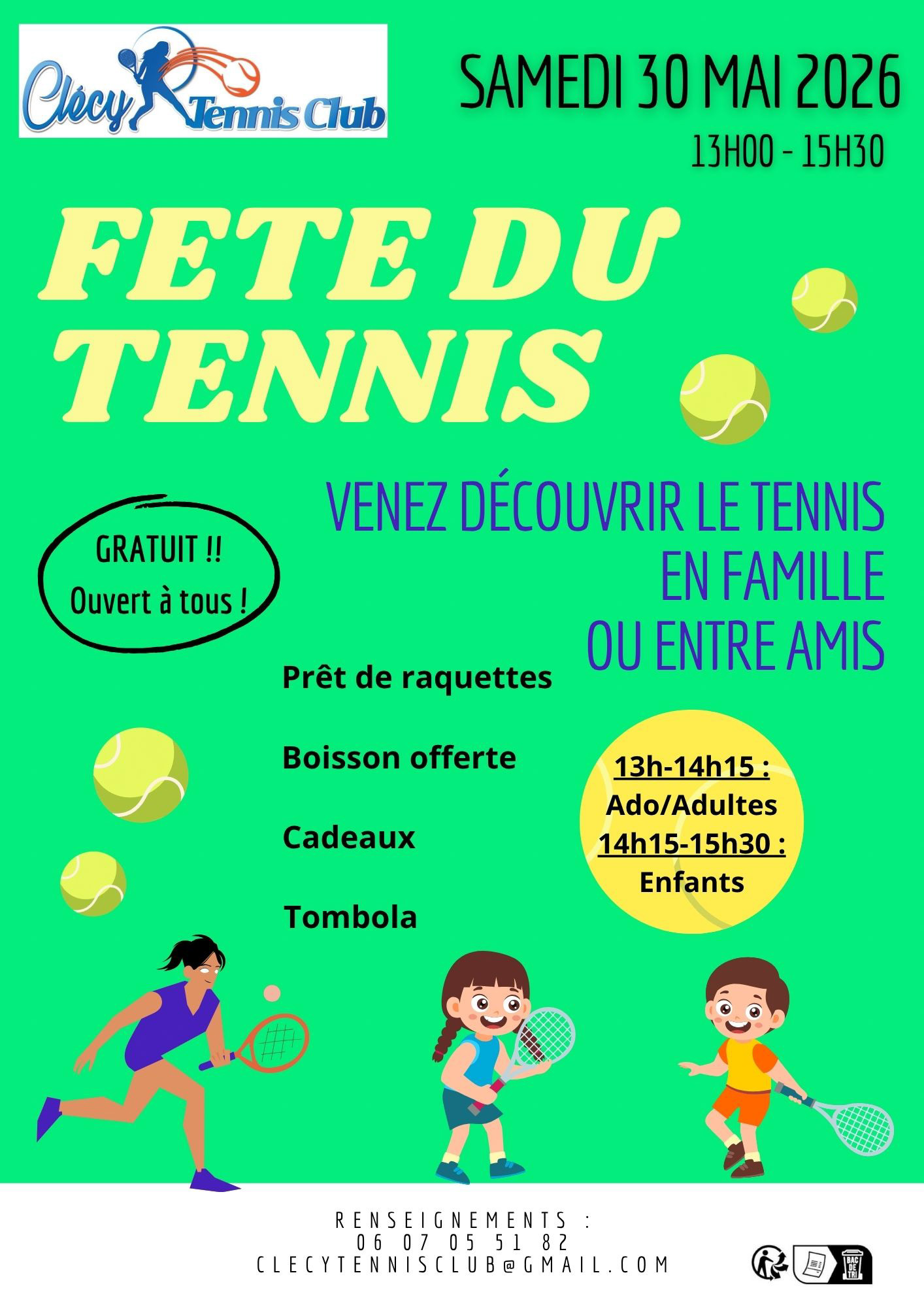 Fête du Tennis club