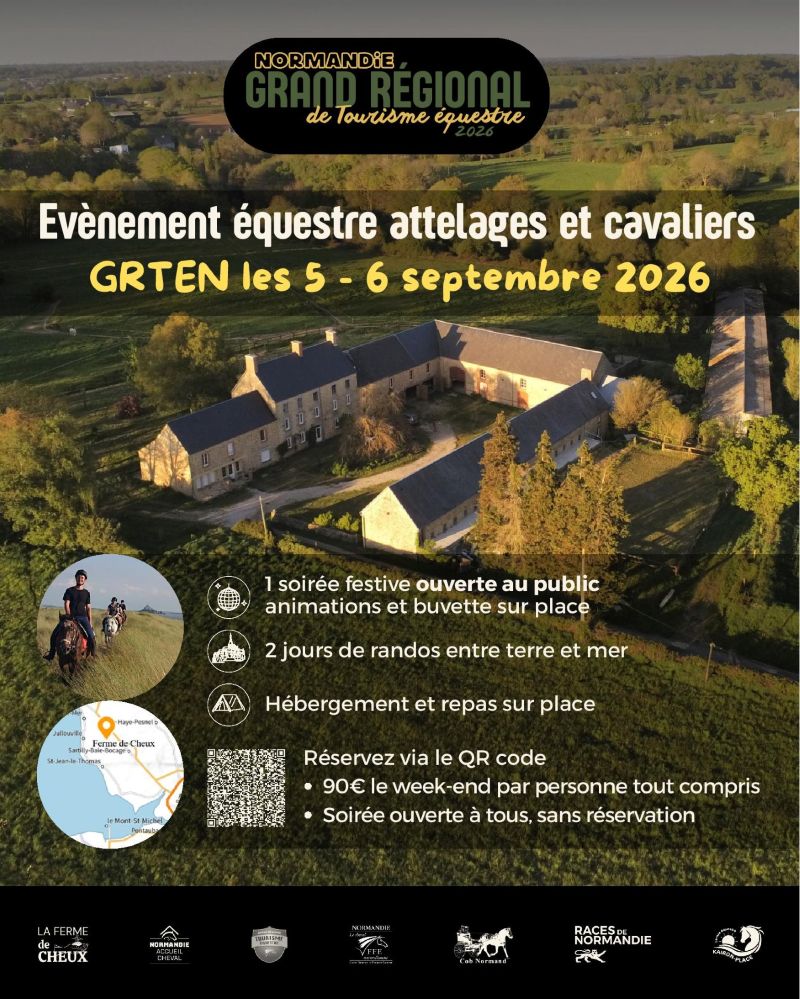 Grand rassemblement de tourisme équestre de Normandie