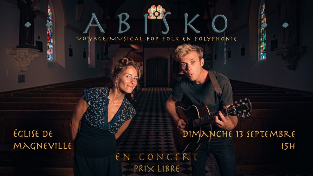 ABISKO en concert – Evénement exceptionnel dans l'église de Magneville — visuel événement