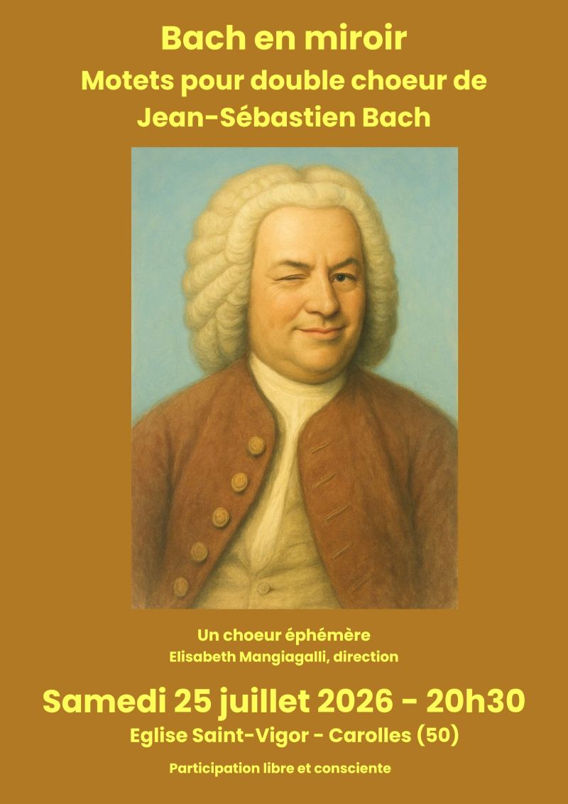 Concert Bach en miroir