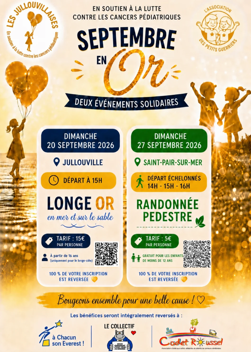 Marche caritative dans le cadre de Septembre en Or