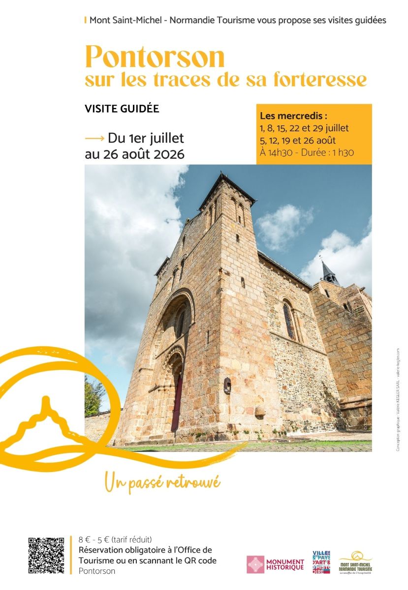 Sur les traces de la forteresse de Pontorson — visuel événement