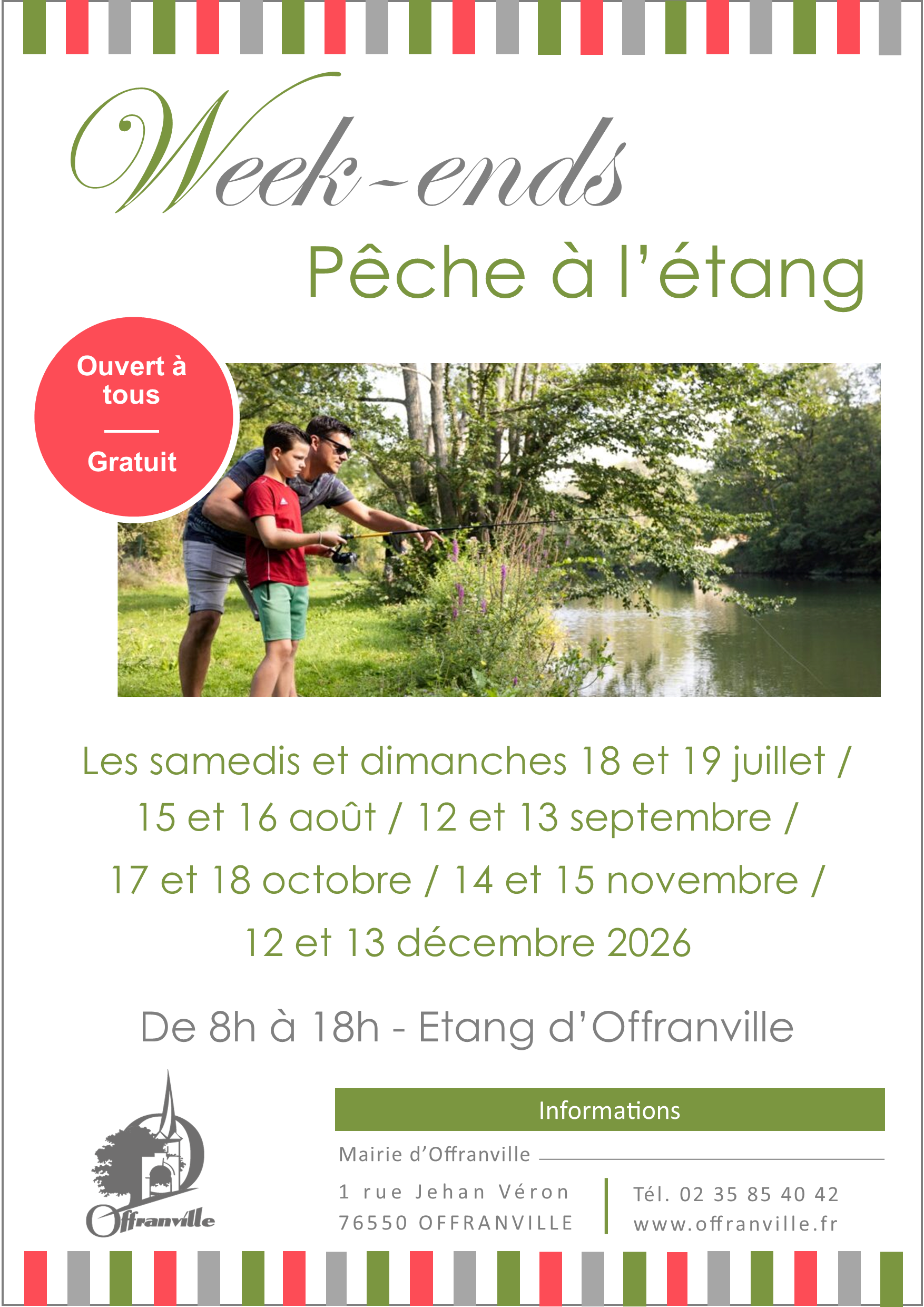 [Week-end Pêche] à l'Étang d'Offranville