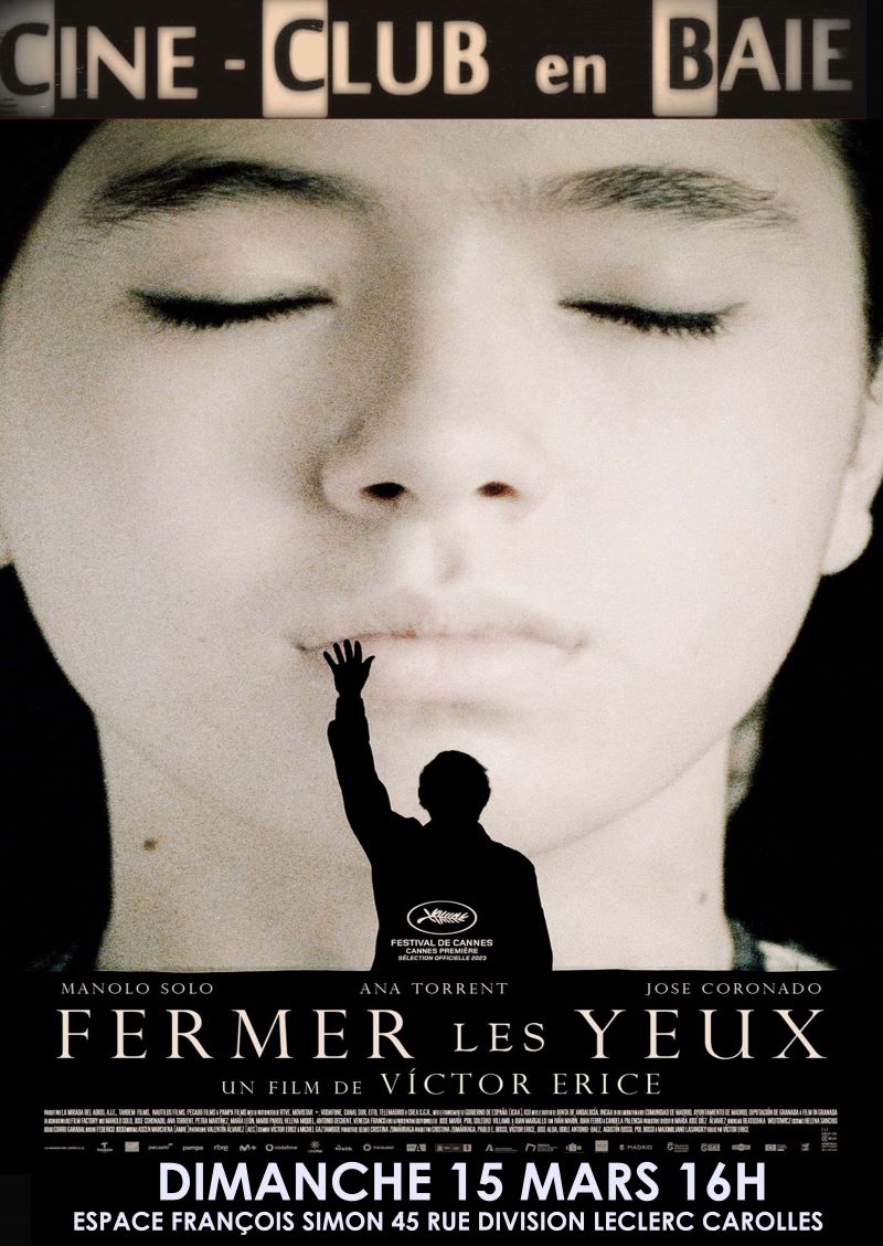 Ciné-club en Baie : Fermer Les Yeux
