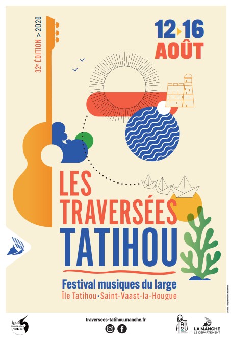 Festival Les Traversées Tatihou 2026 — visuel événement