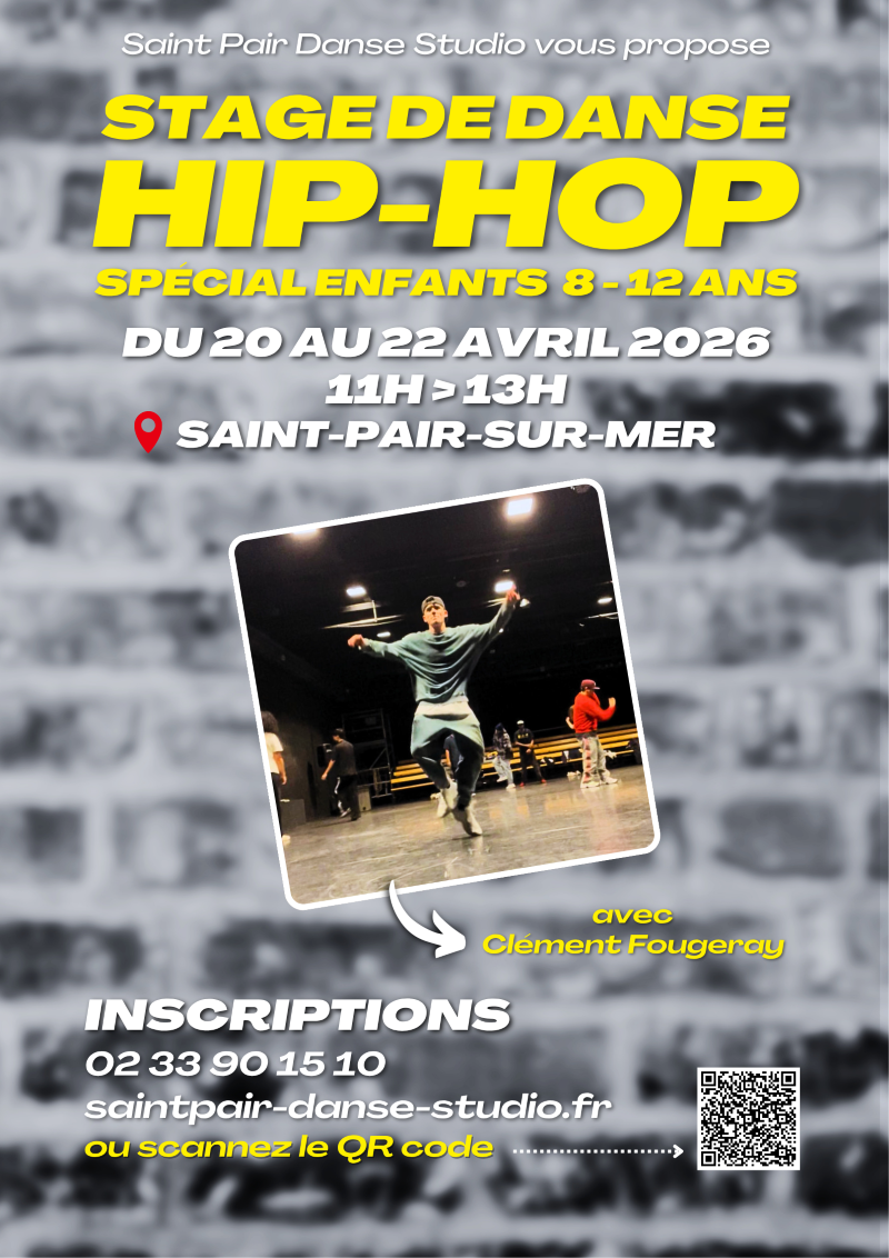 Stage de hip-hop spécial enfants (8 /12 ans)