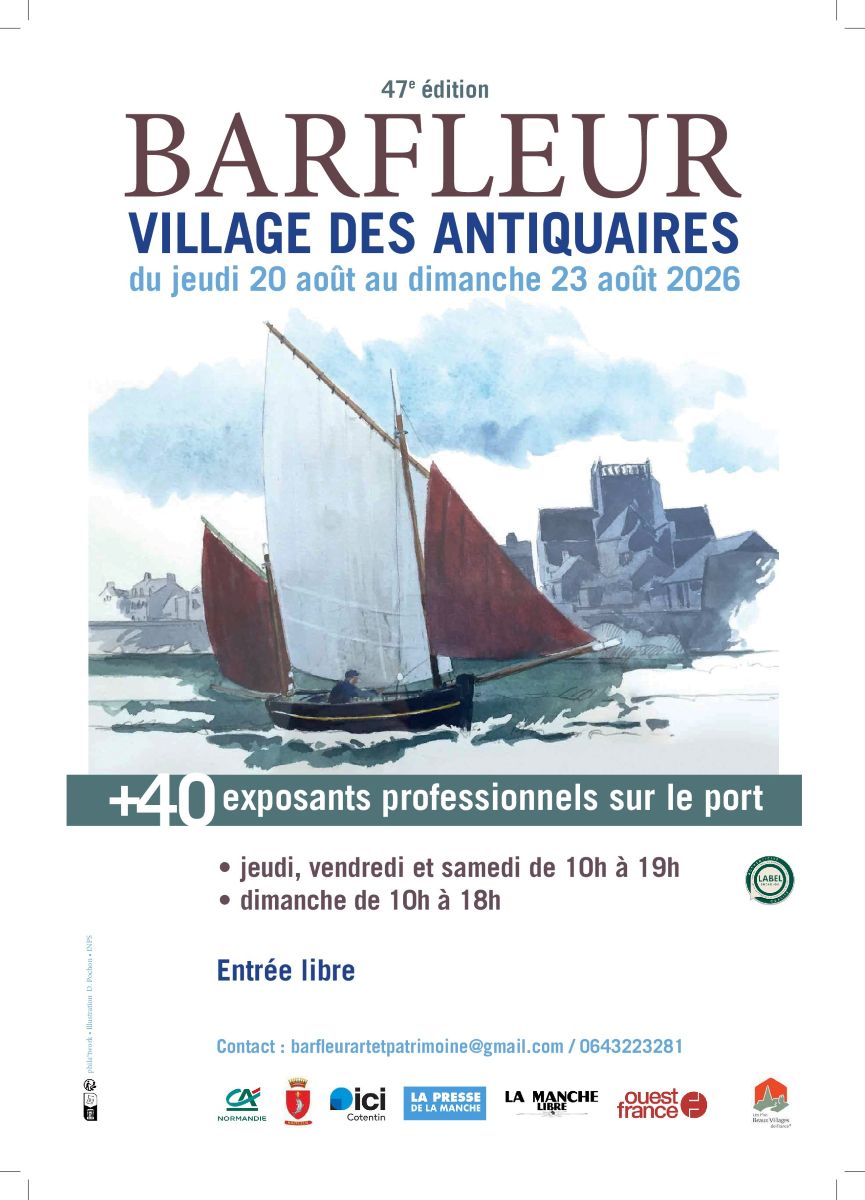 Village des antiquaires de Barfleur