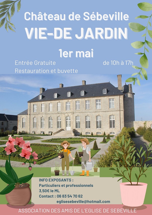 Vie de jardin, vide-jardins — visuel événement
