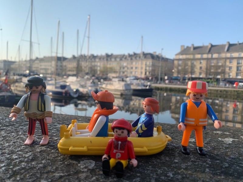 Les Étonnants Patrimoines : Agathe et Mamie au port de Caen - Une visite pour les petits (3-6 ans)