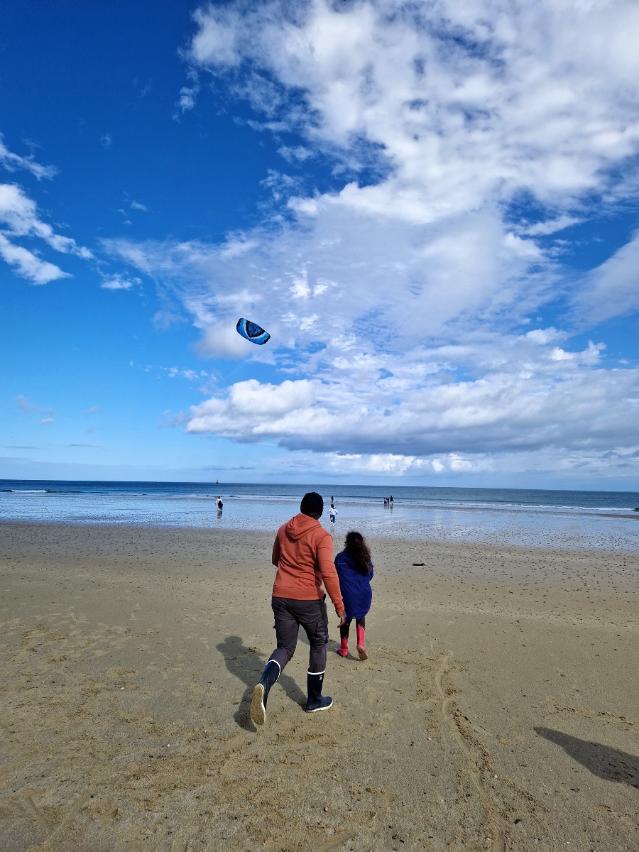 Aile de traction (power kite), Saint-Laurent-sur-Mer - photo 2