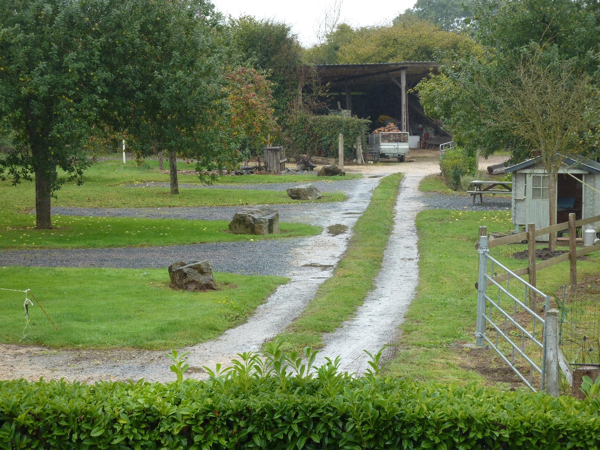Aire de camping car Privée au tronquay