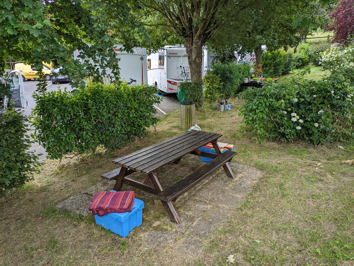 Aire de pique-nique - Parking de l'Europe - Cambremer