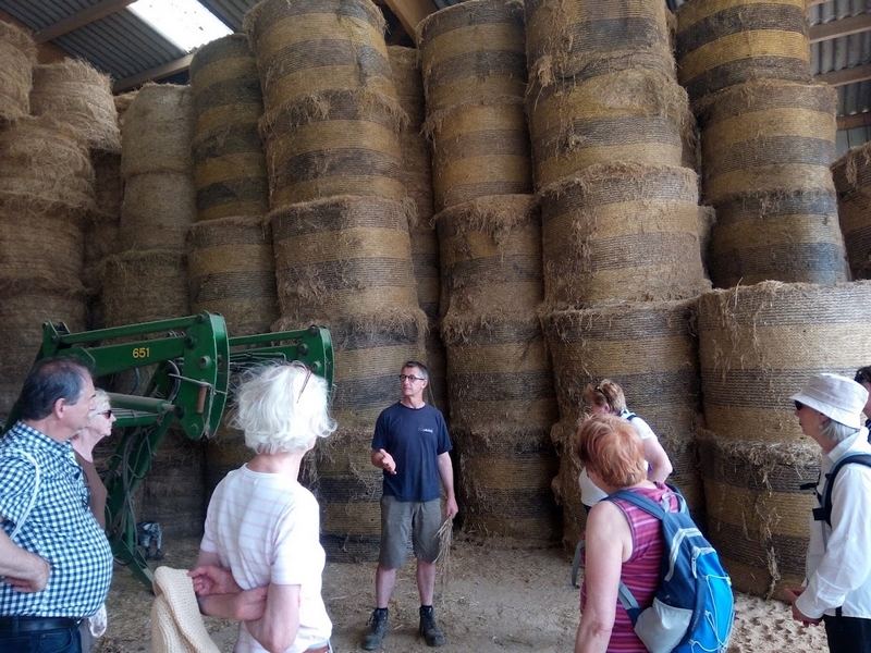 Le Lin dans tous ses états, le parcours d’une graine… Visite à la ferme et découverte des engins agricoles