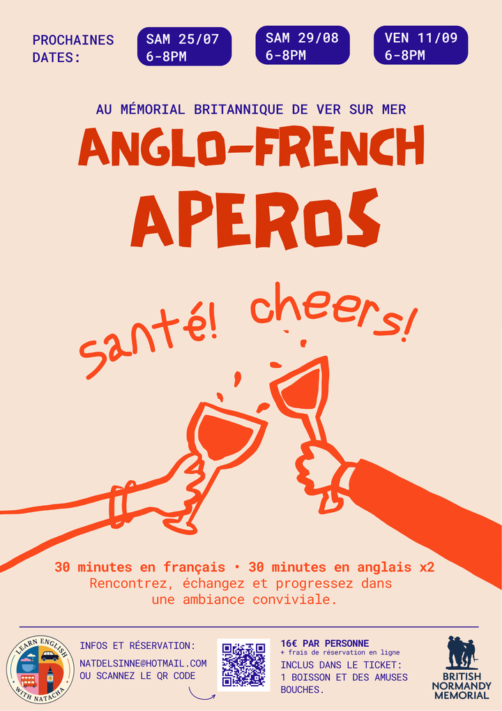 Anglo-French Apéros au Mémorial britannique - Ver-sur-Mer -